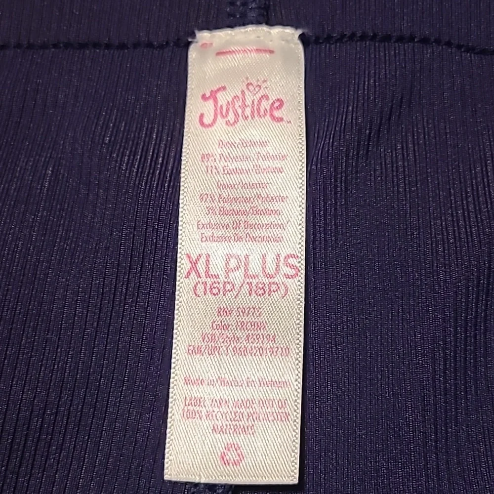 Justice Athletic Sport Double Shorts - Girls XXL Plus